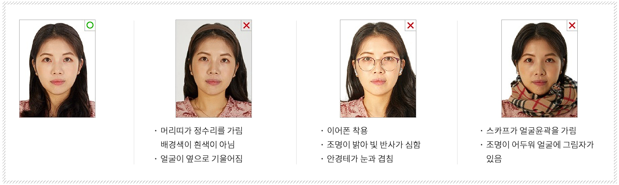 여권사진 규정
