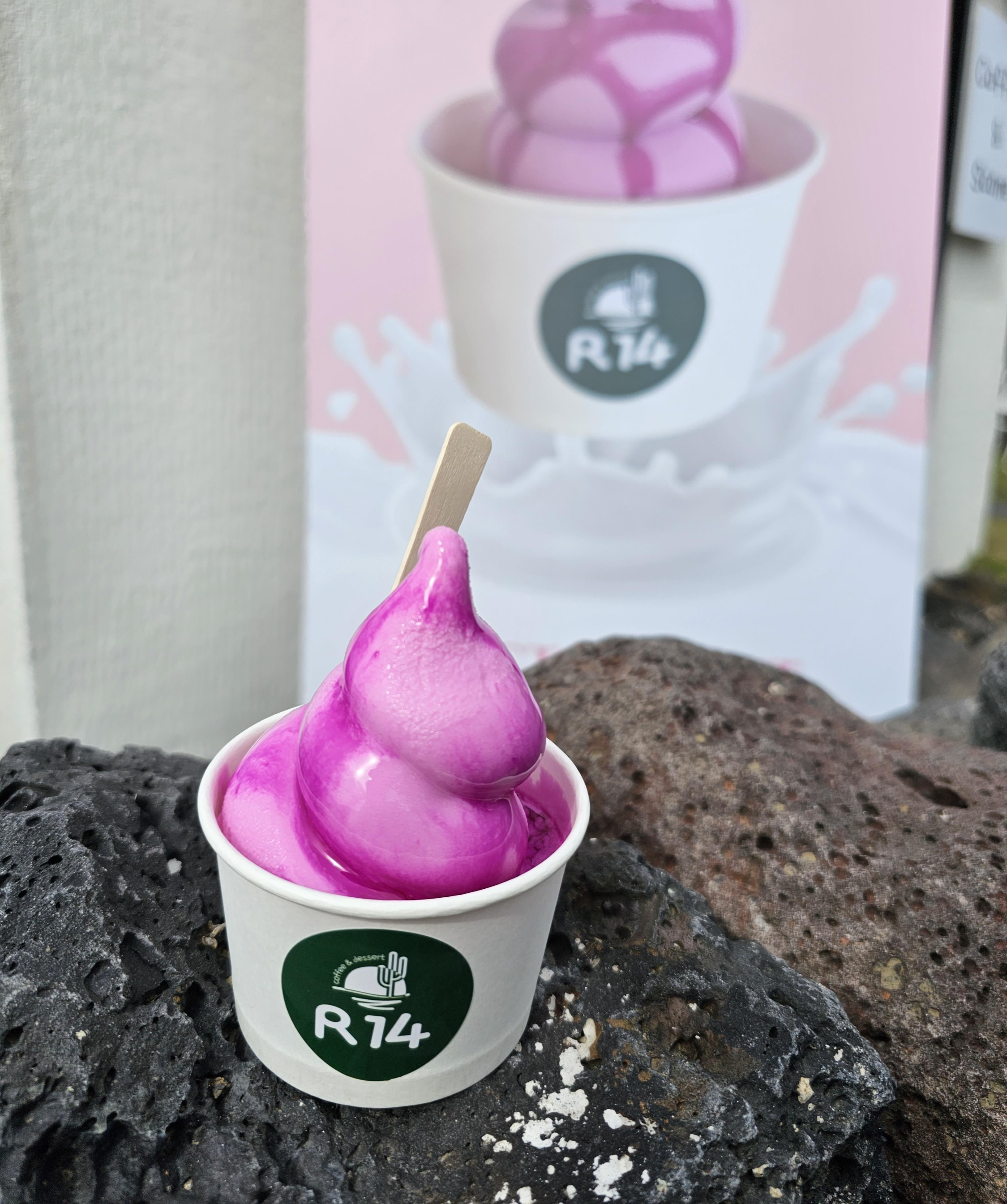  [제주] R14 - 백년초 소프트 아이스크림