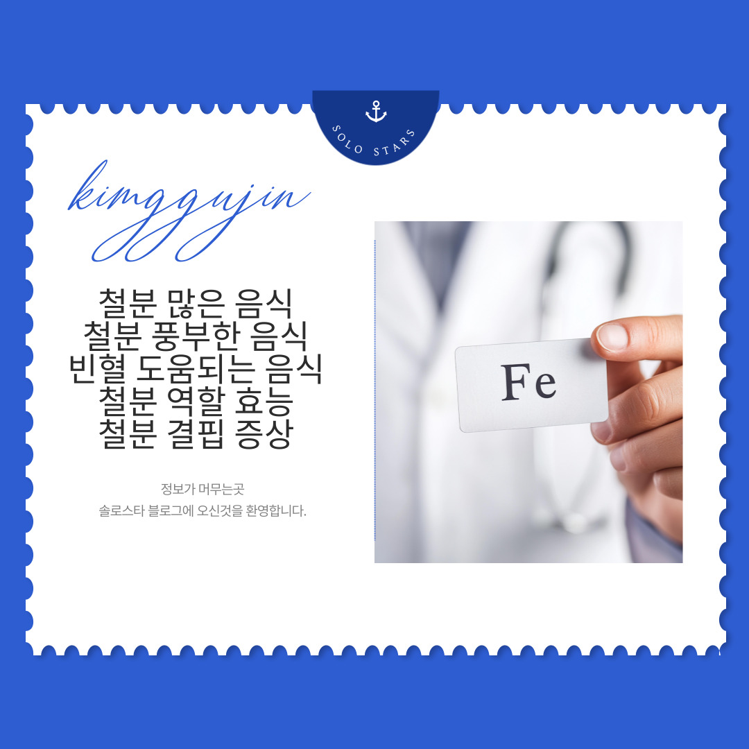철분 관련 사진