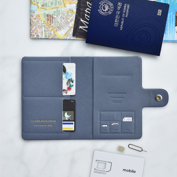 보안 여권 커버
