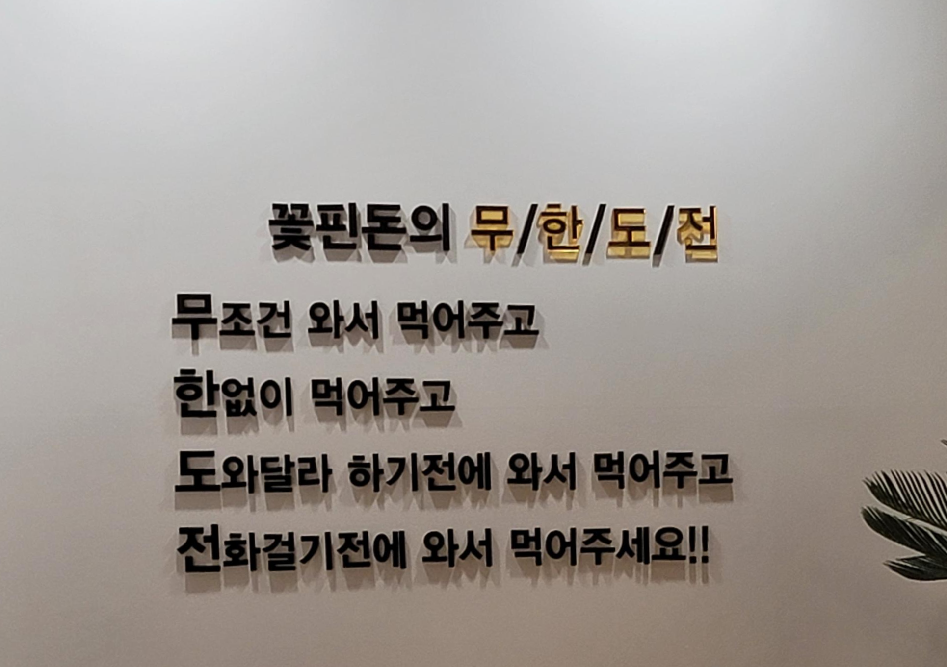 꽃핀돈의무한도전