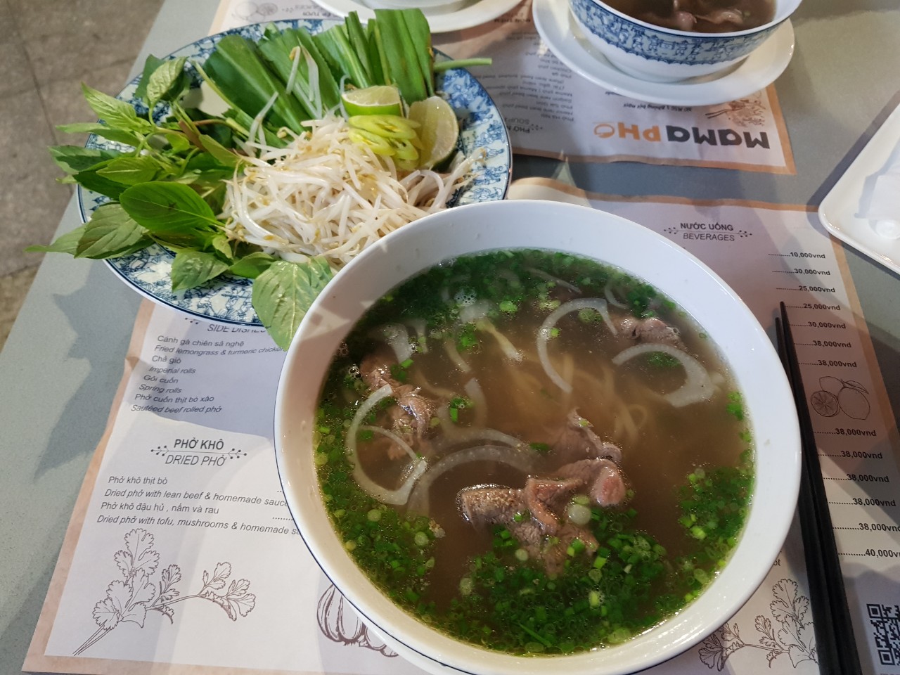 호치민 빈탄군 쌀국수 전문점 Mama Pho - Pho Sai Gon(남부식 쌀국수)