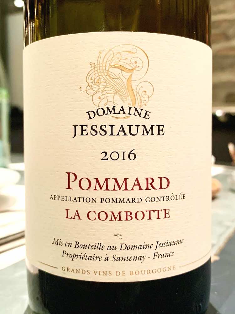 Domaine Jessiaume Pommard La Combotte 2016