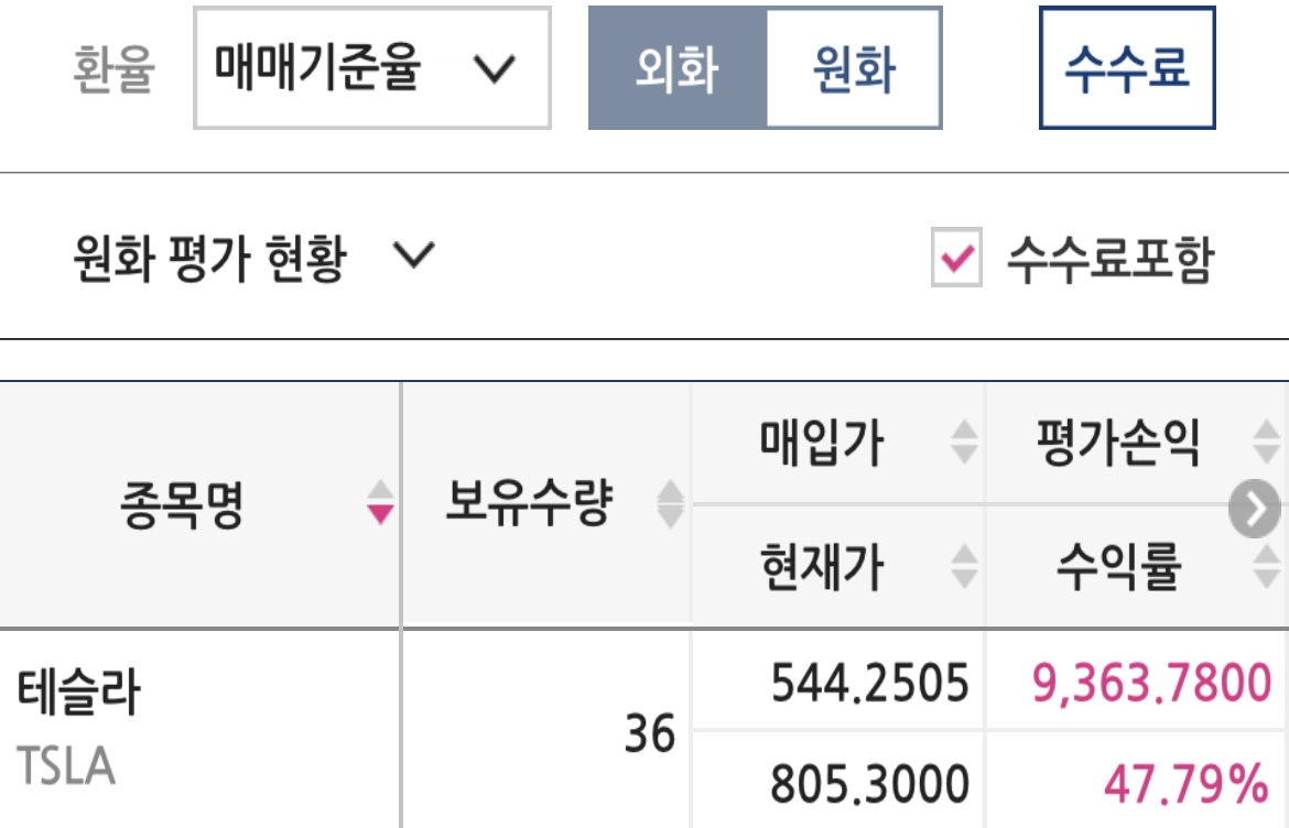 테슬라 투자 후기