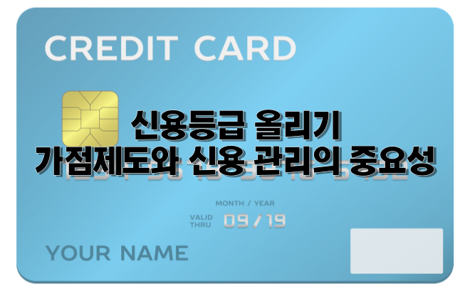  모르면 뼈아픈 신용등급 올리기 가점제도와 신용 관리의 중요성