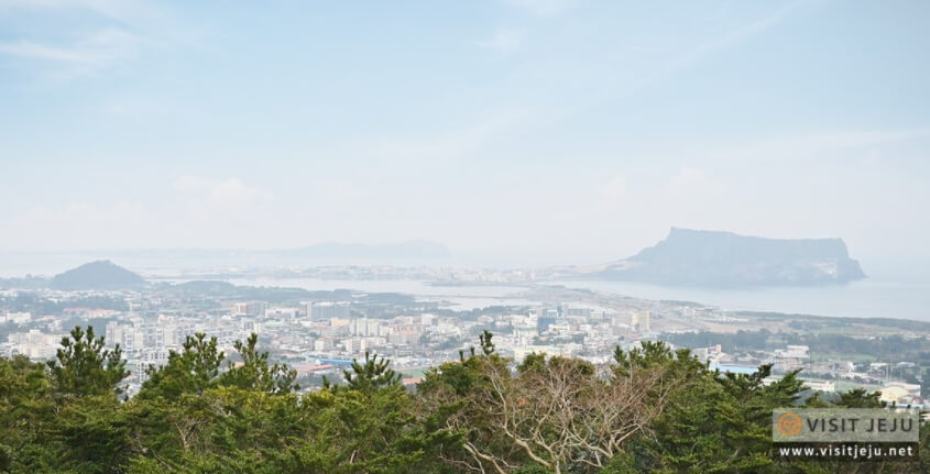 대수산봉에서본 성산일대 풍경