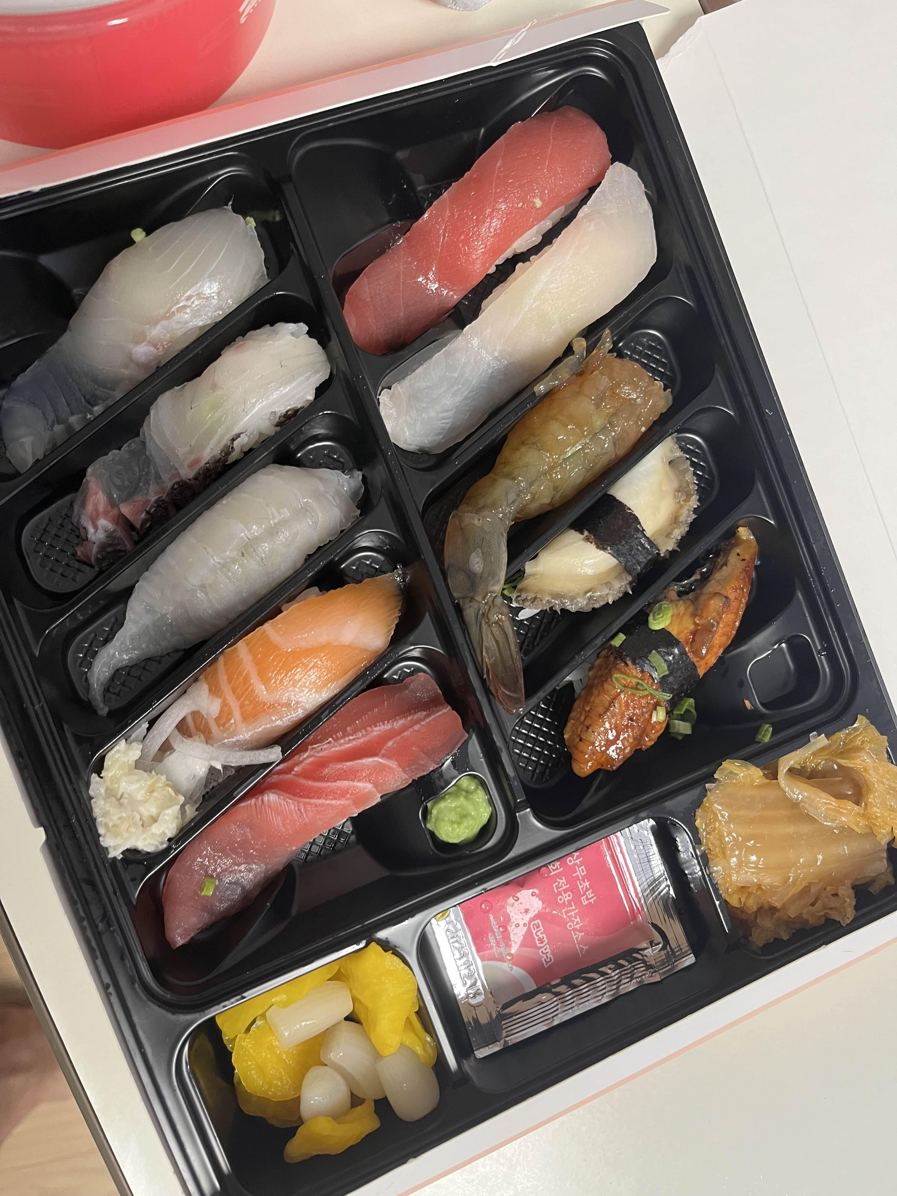 상무초밥 세트메뉴