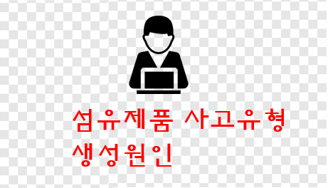  섬유제품의 사고 종류별 생성원인