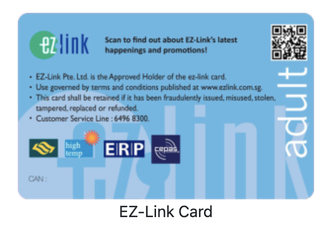 EZ-Link Card 이지링크 카드