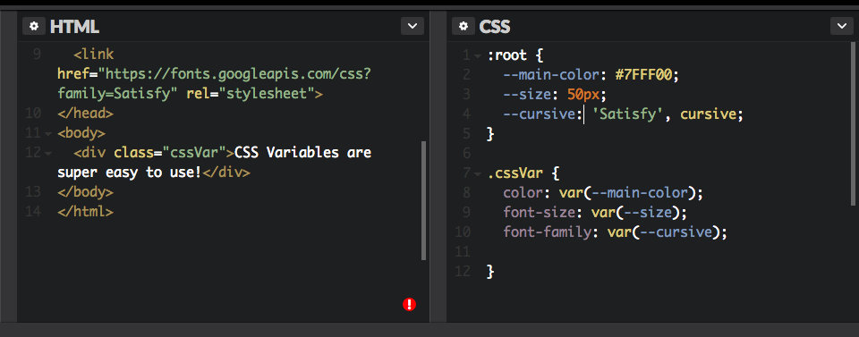 css-variable