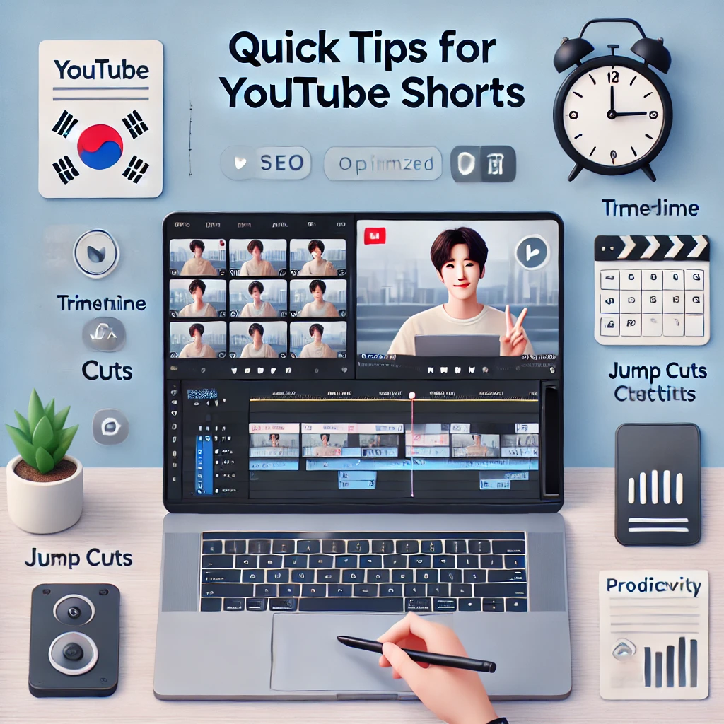 쇼츠 편집을 빠르게 끝내는 꿀팁: 반복 없이 효율만 남기는 숏폼 제작 노하우