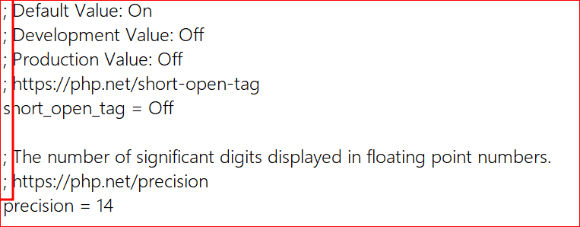 php.ini 파일