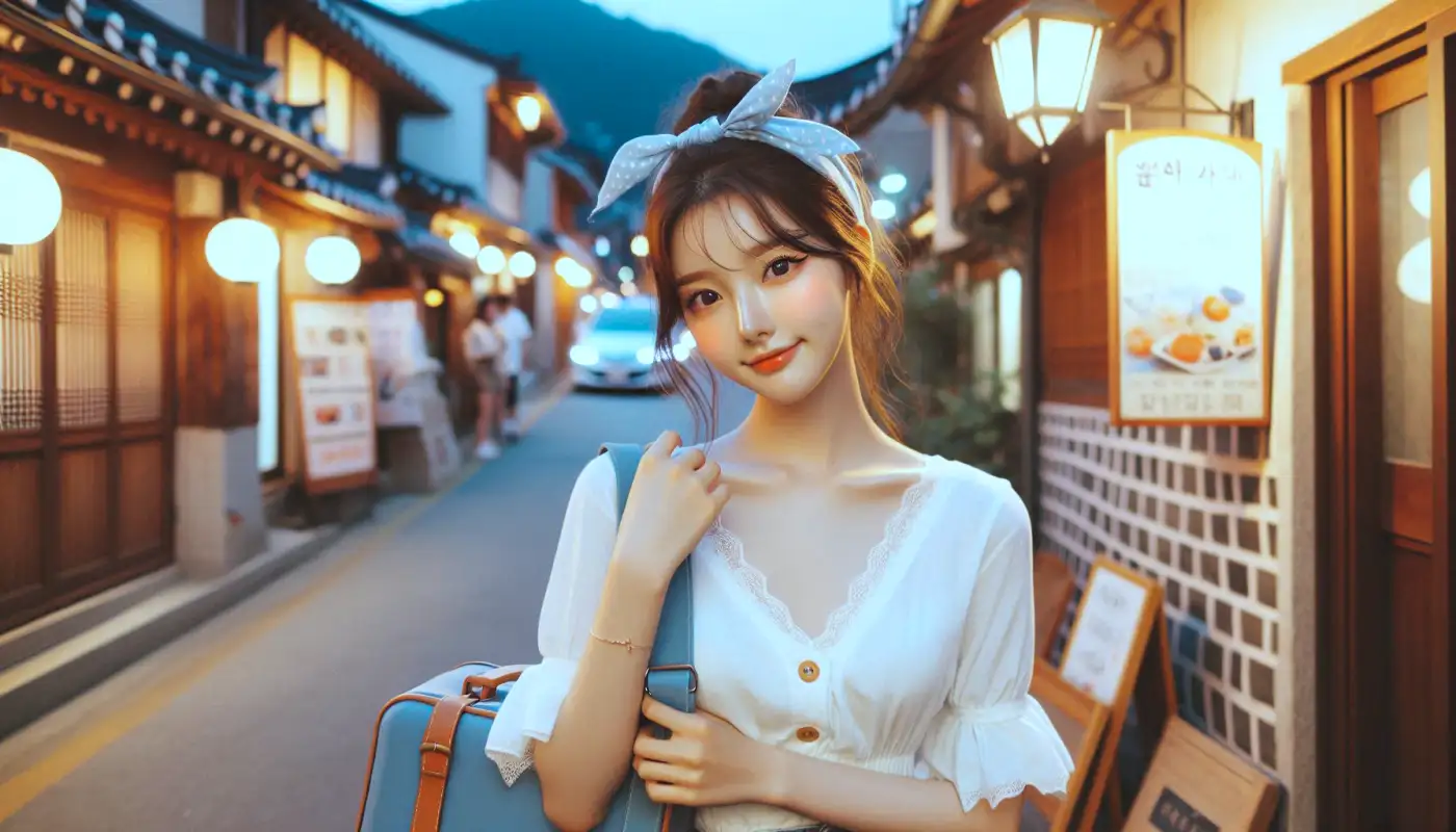 면세점-술-면세-한도를-알아보는-여성의-모습