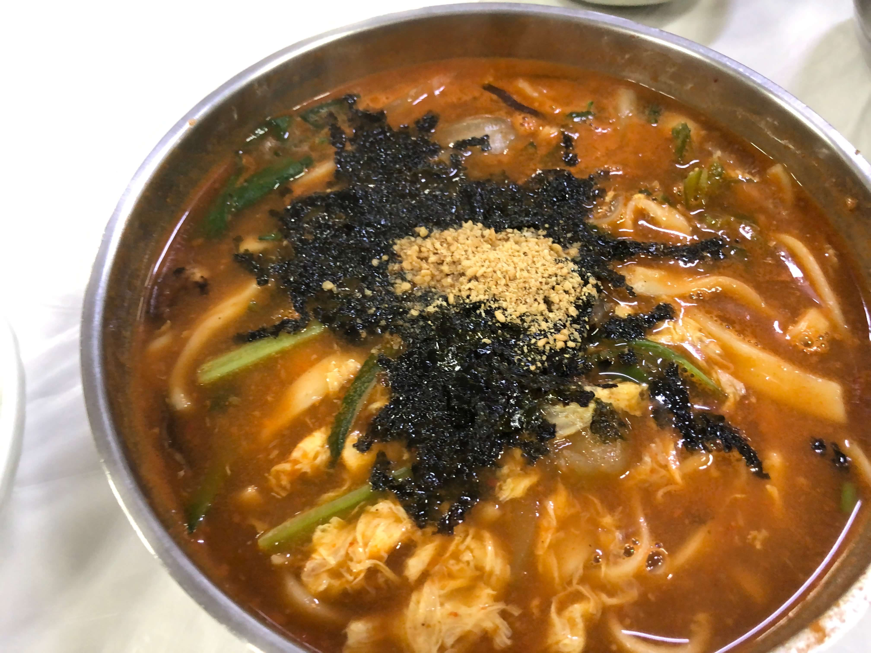 민수랜드-옹심이장칼국수 감자바우 메뉴