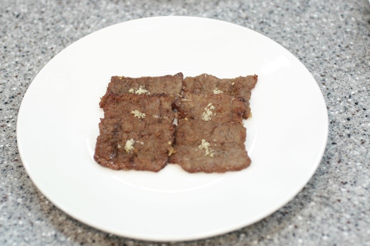  한식조리기능사 실기메뉴_너비아니구이, 매작과