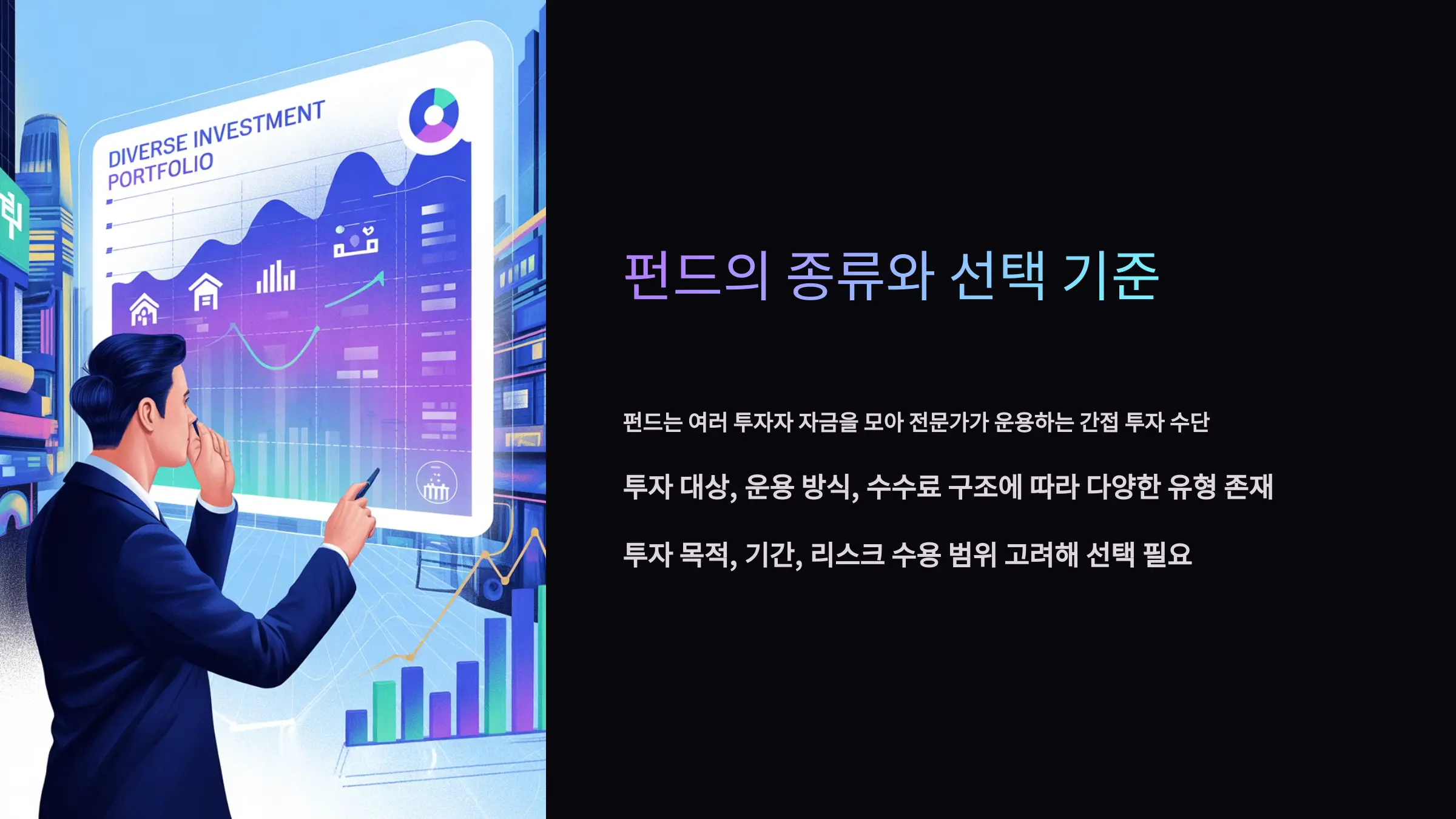 펀드의 종류와 선택 기준