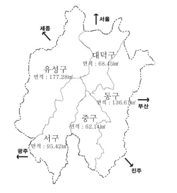  [대장재건축_1군입지] 대전광역시