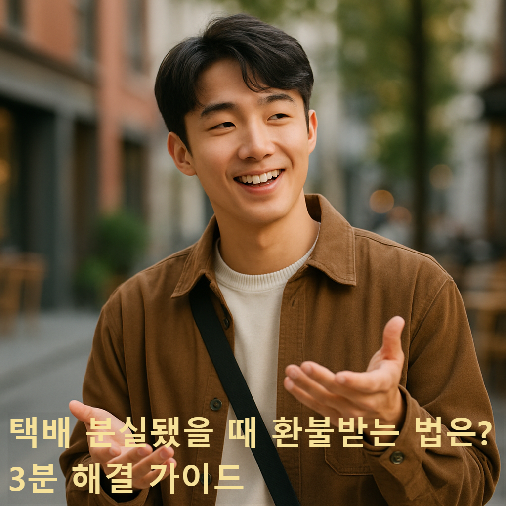 택배 분실됐을 때 환불받는 법은? 3분 해결 가이드