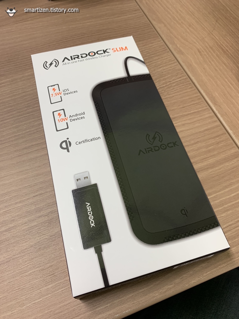  [고속 무선충전 패드 사용기]AIRDOCK SLIM 에어독 슬림 - ADPD-SP1