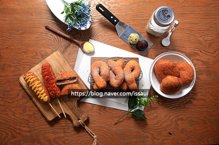 맛있는 도넛 음식 사진 찍기 7