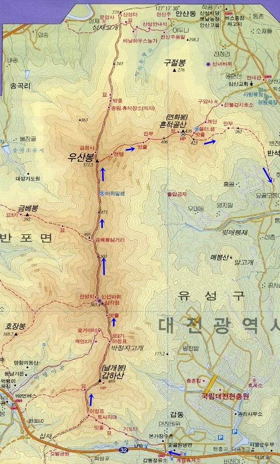 갑하산 이미지