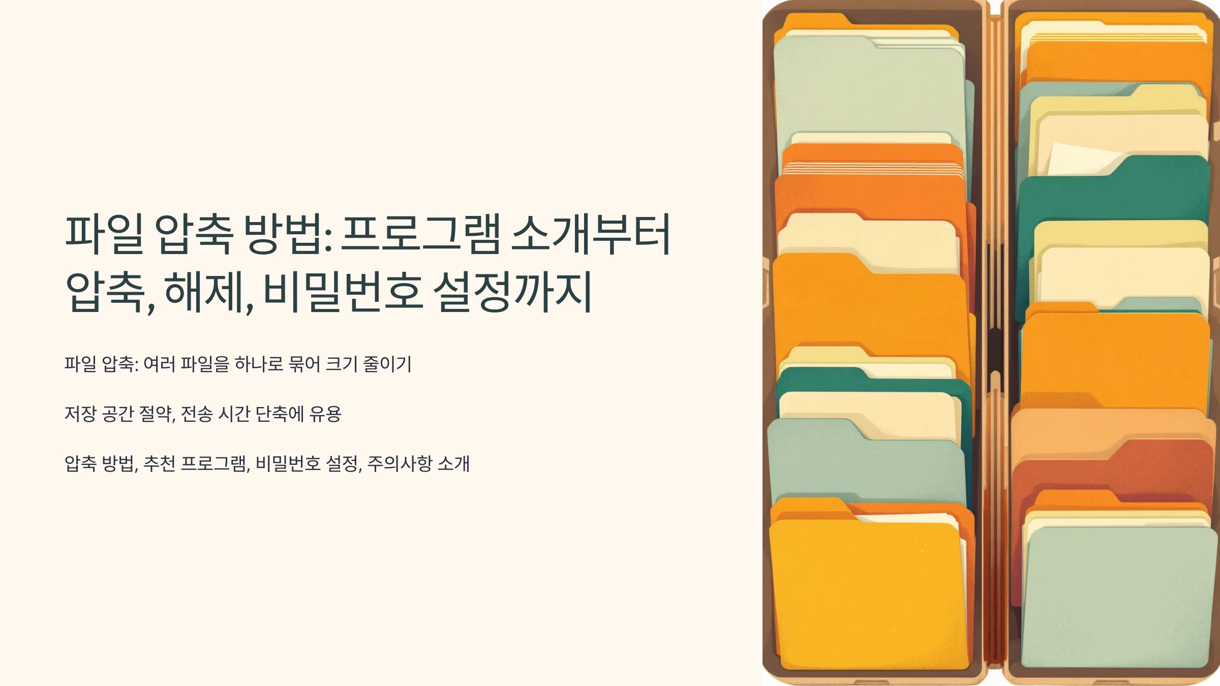 파일-압축하는-방법