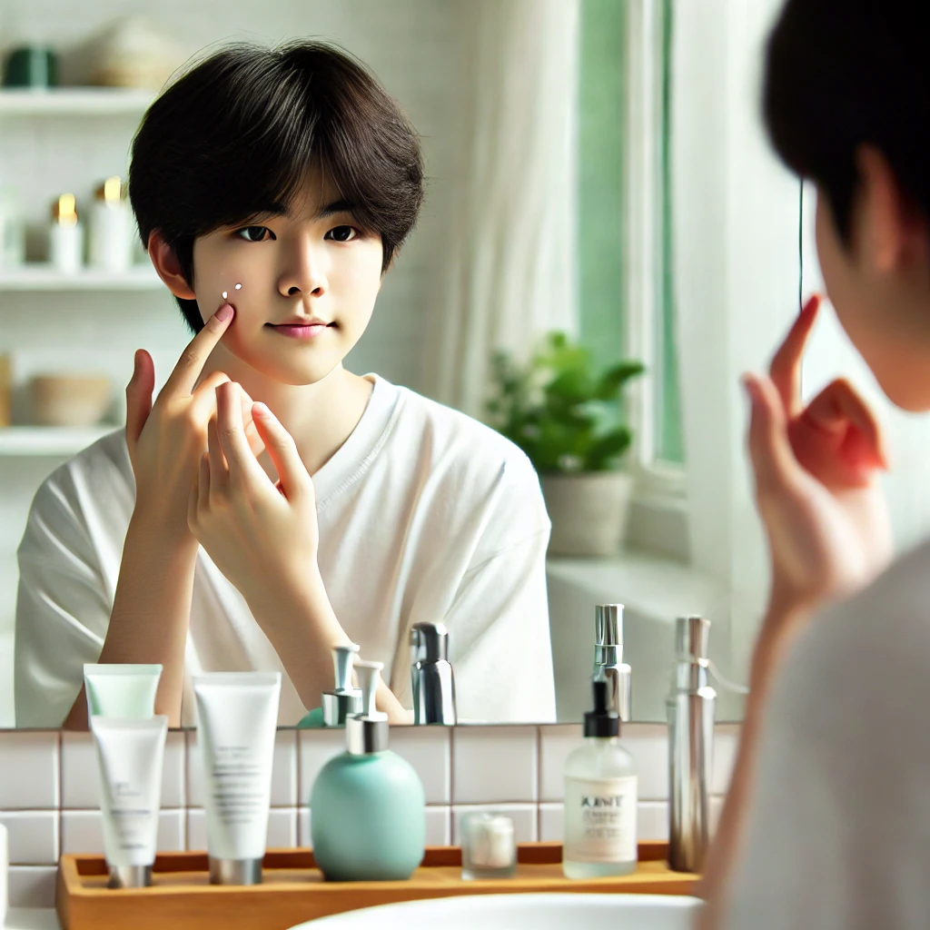 깨끗한 피부를 위한 청소년 여드름 관리 루틴