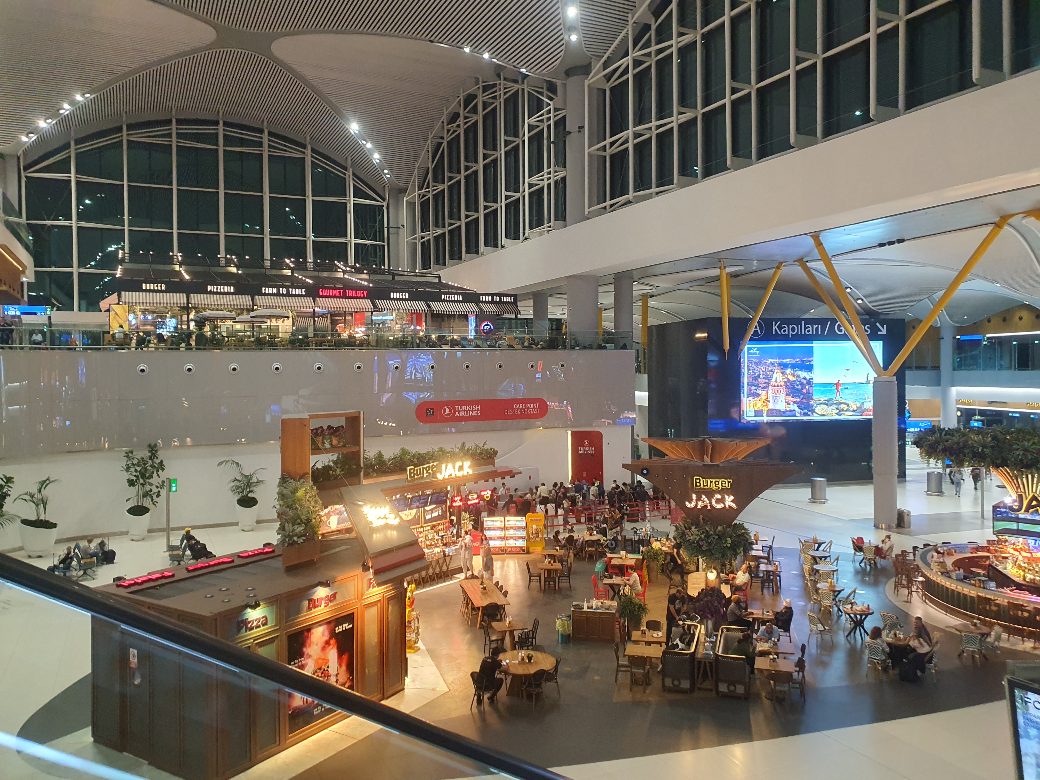 튀르키예 패키지 여행 - 9일차 이스탄불 IGA라운지, 대한항공 KE956