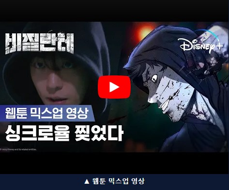 비질란테 드라마 등장인물 출연진 및 웹툰 비교 (디즈니+ 드라마)