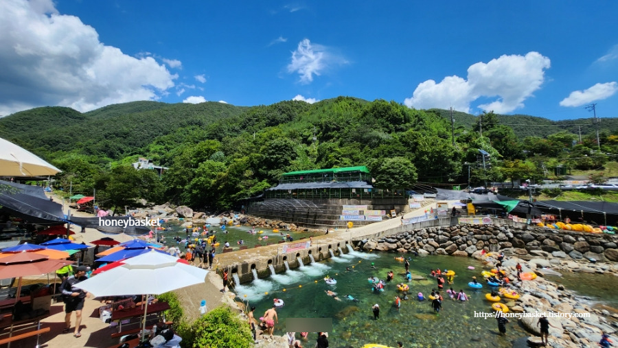 지리산 산청 예치마을 거림계곡 평상가격