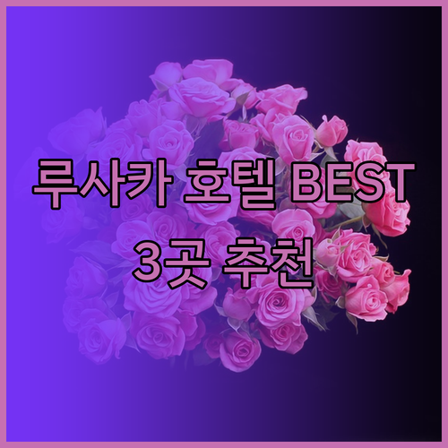 루사카 여행 호텔 추천 베스트 3 프