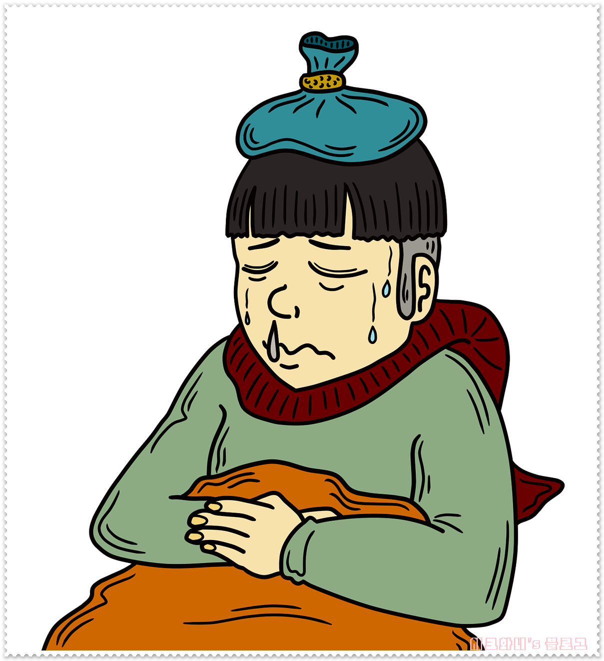  코막힘 뚫는법 및 코감기 빨리 낫는법 (코막힘, 콧물의 원인)