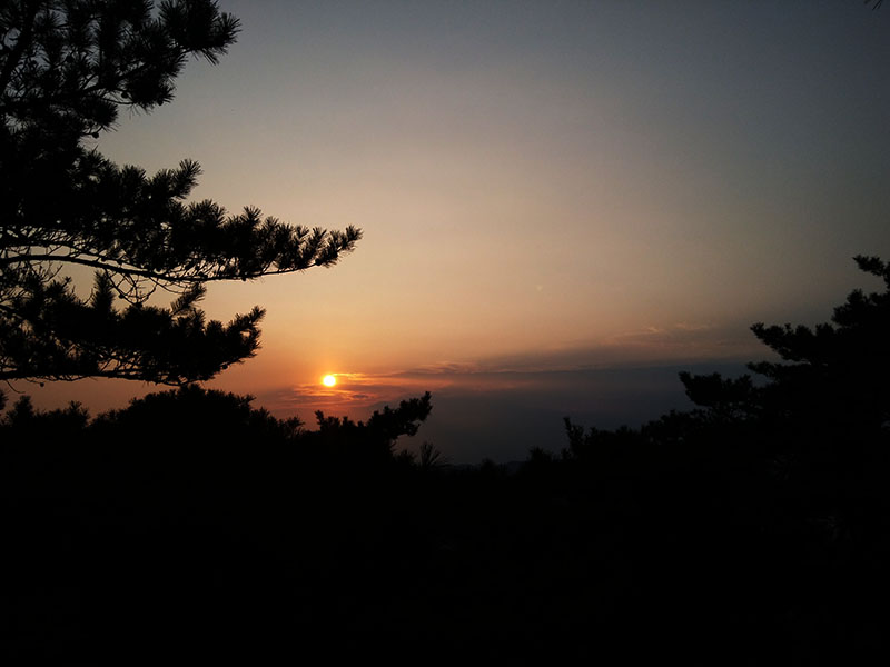 서쪽하늘 석양(Evening Sun)이 아름다운 인왕산(Inwangsan) 