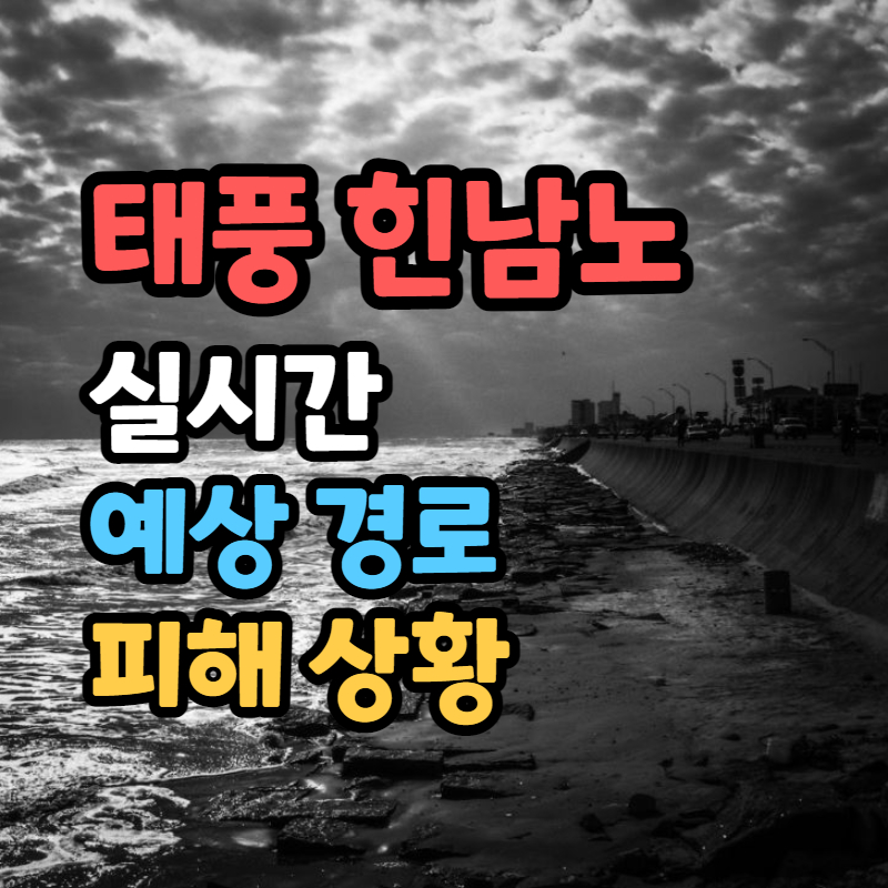 태풍 힌남노 예상 경로