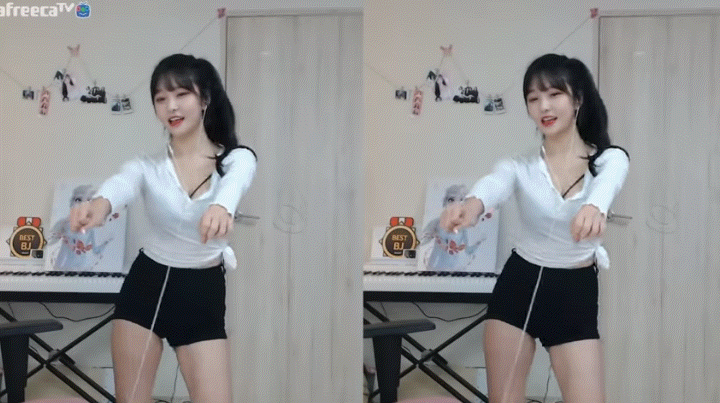  여캠 오토바이 리액션 모음