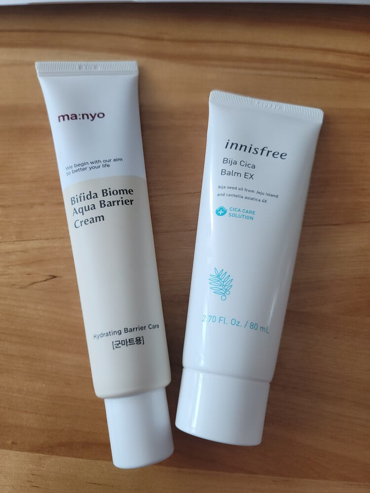 이니스프리 비자 시카 밤 앤 마거팩토리 비피다 바이오 아쿠아 베리어 크림