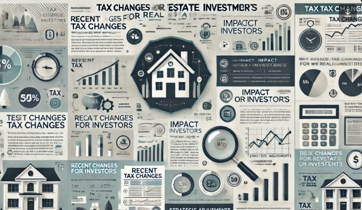 부동산 투자자를 위한 세금 변화 관련 이미지