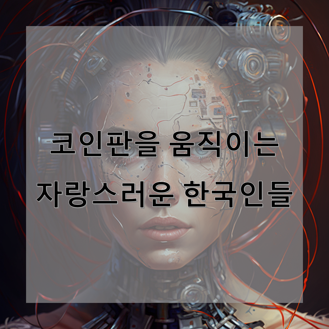 코인판을 움직이는 자랑스러운 한국인들