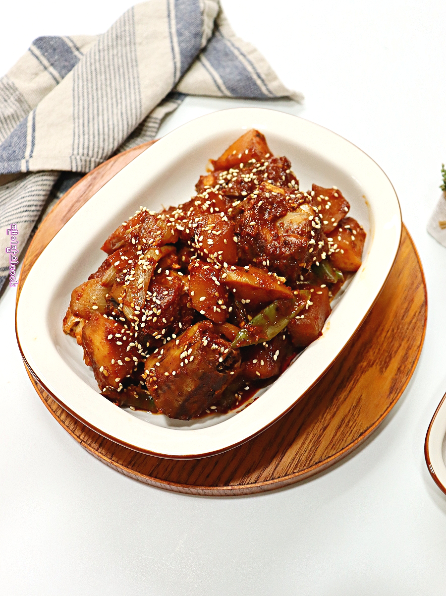 만드는법 집에서 술안주 베스트 코다리조림 만드는법 명태코다리찜 코다리무조림 22