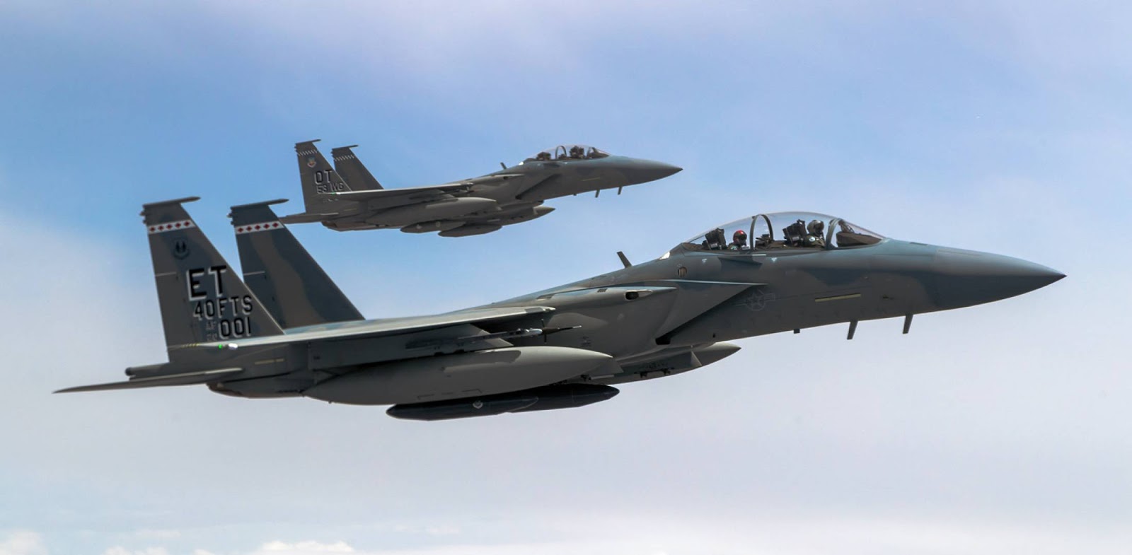  미 공군의 F-15EX 첫 훈련 수행 - 2021.05.26