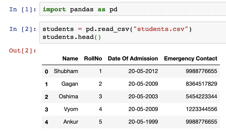 python numpy, pandas 라이브러리란, 차이 image.