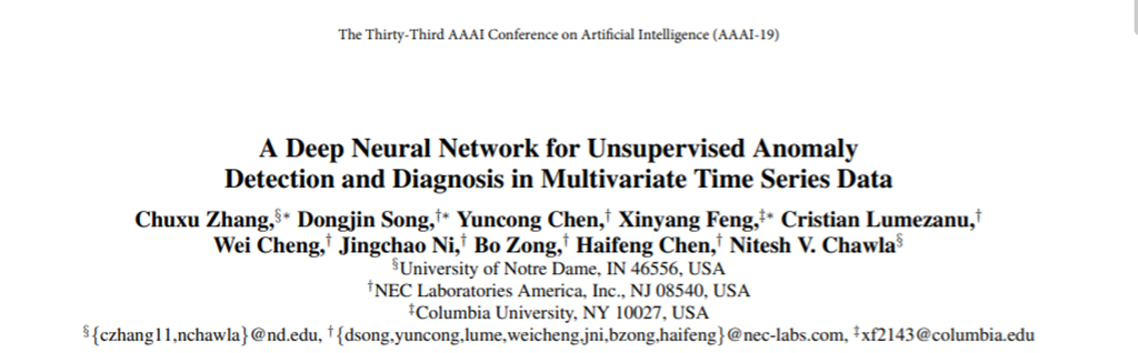 [이상치 탐지] 논문리뷰 - A Deep Neural Network for Unsupervised Anomaly ...