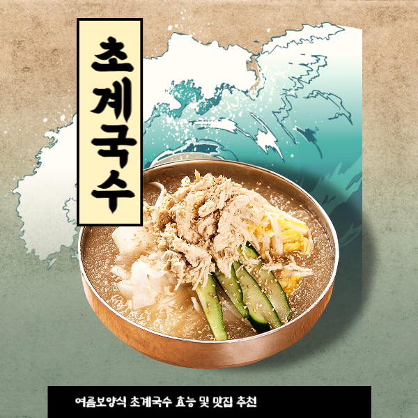  <중복 맞이> 여름 보양식 초계국수 효능 / 초계국수 맛집 추천