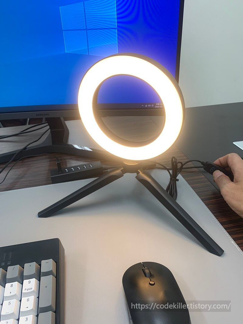  [다이소 LED] 다이소 조명, 원형 LED