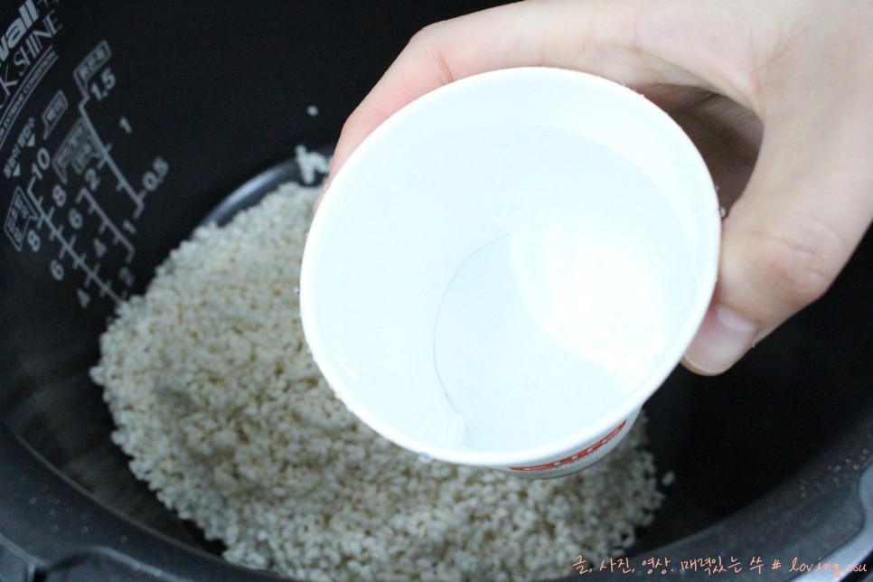 간단하게 팥 삶는 법까지~ 붉은색 밥 만들기 정말 19