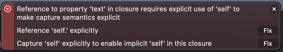 SwiftUI : @escaping SwiftUI : @escaping