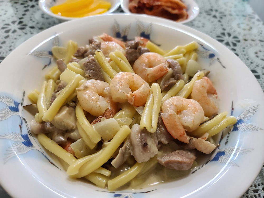 크림 소스를 곁들인 알프레도 파스타 - Alfredo Pasta - 파스타 요리