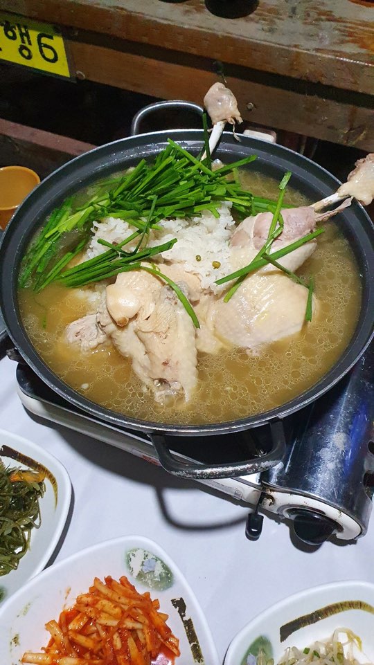  <아람장, 산울림 카페> 우이동 계곡 오리백숙, 오리로스와 7만원 짜리 닭