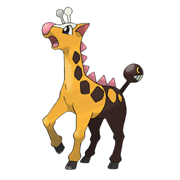  [포켓몬도감]  No. 203 키링키 Girafarig #203
