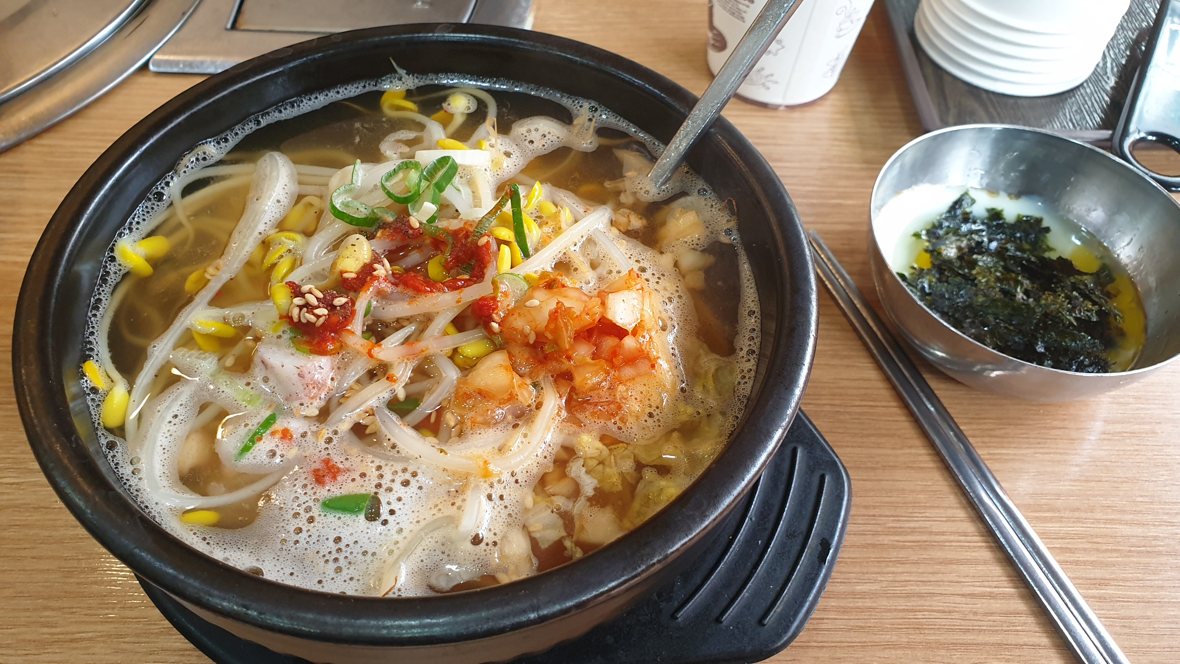  추천) 낙지 콩나물국밥-(feat. 단지네)